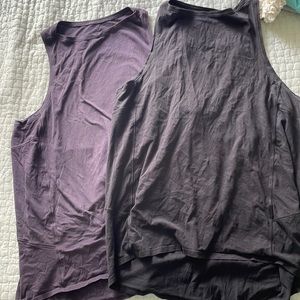 2 lululemon loose workout tanks